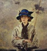 Sir William Orpen The Angler oil painting reproduction